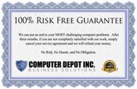 Risk Free Guarantee by Computer Depot Business Solutions