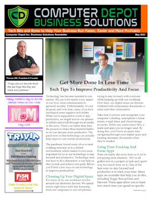 Computer Depot Business May 2023 Newsletter