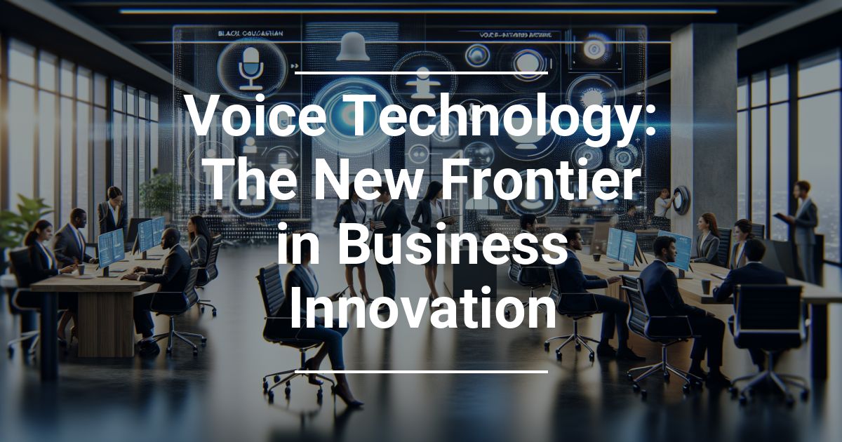 The New Frontier in Business Innovation