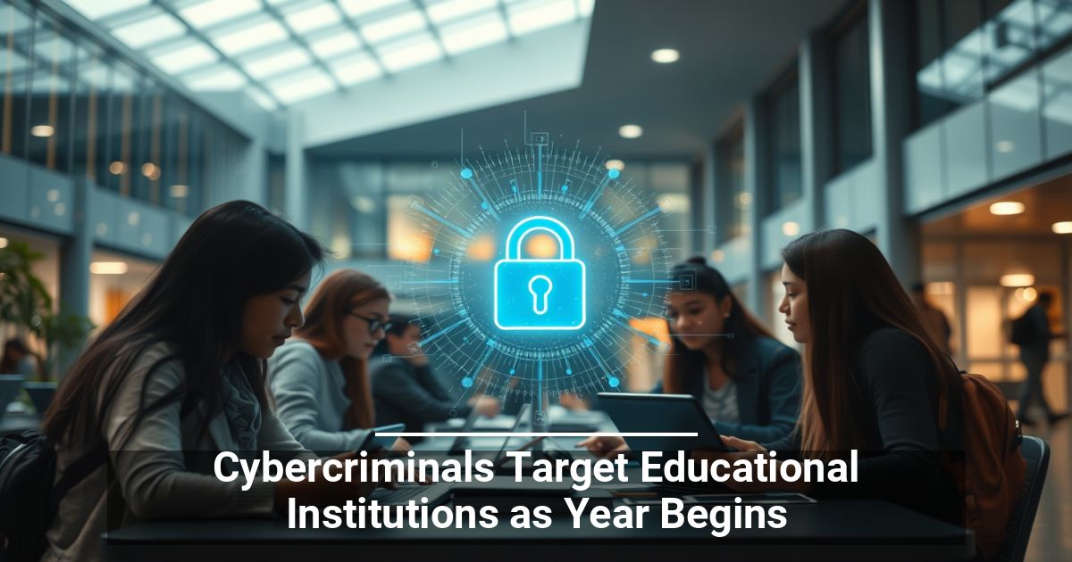 Cybercriminals Target Educational Institutions