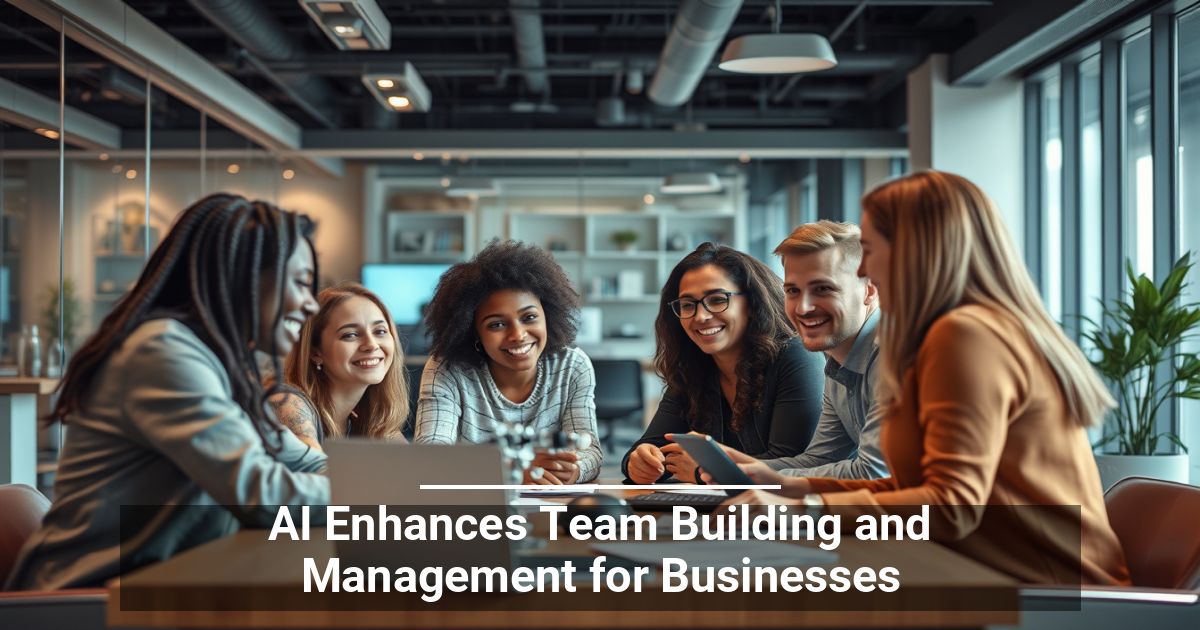 AI Enhances Team Building and Management
