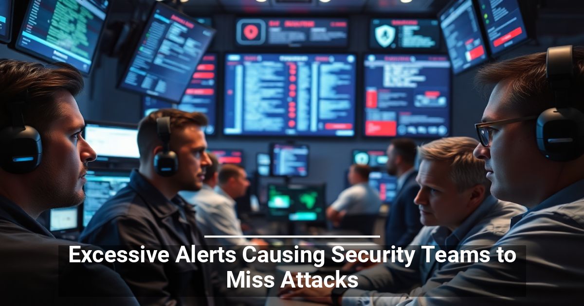 Excessive Alerts Causing Security to Miss Attacks