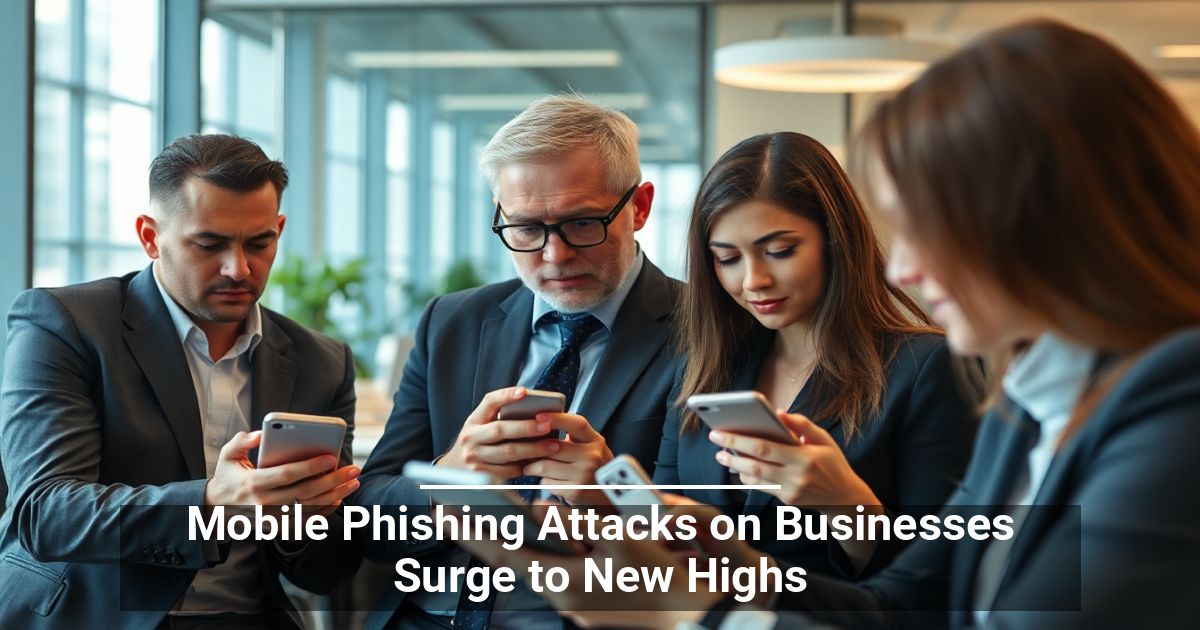 Mobile Phishing Attacks on Businesses Surge