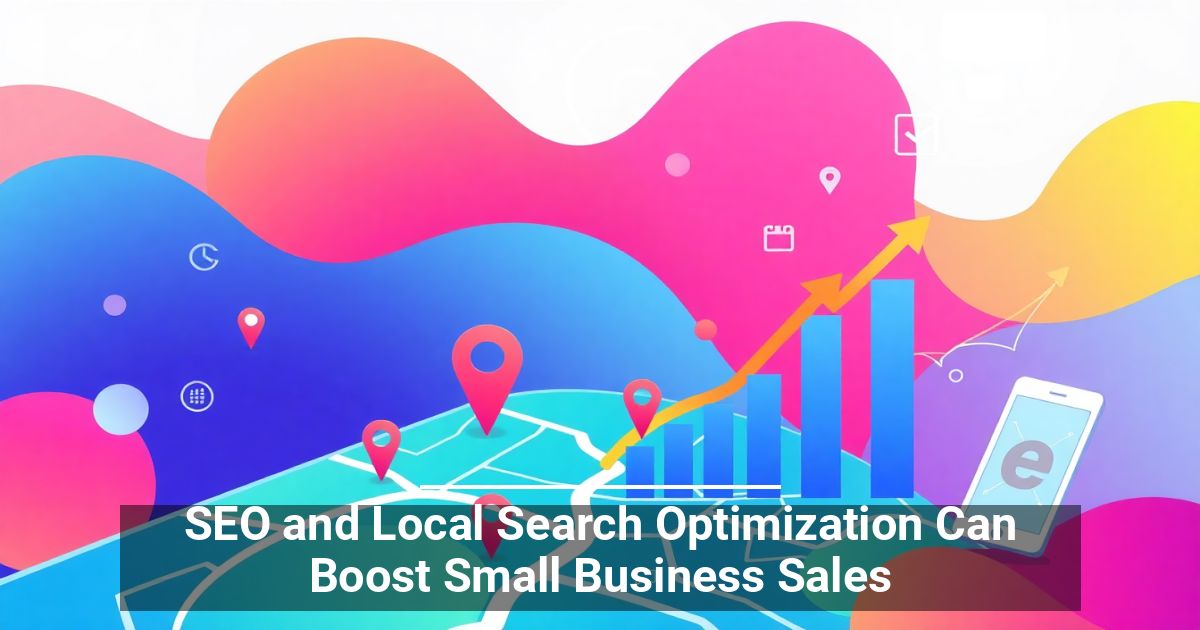 SEO & Local Search Optimization Can Boost Business Sales