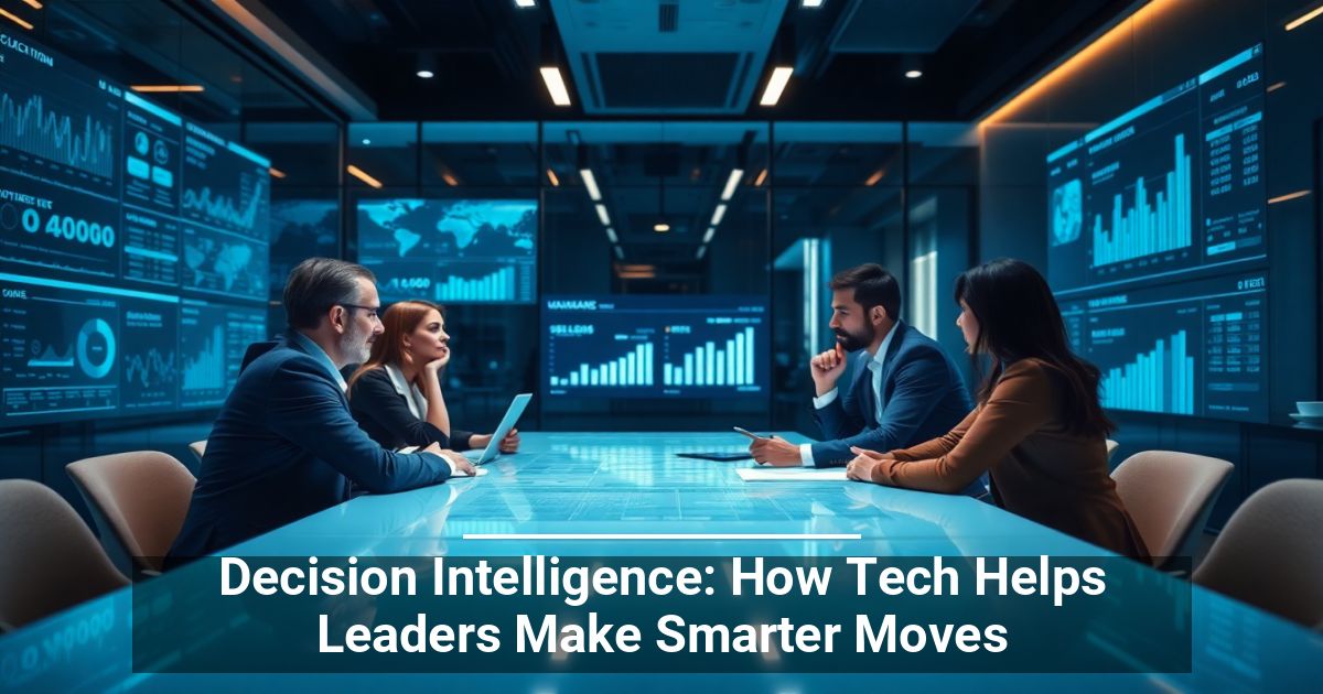How Tech Helps Leaders Make Smarter Moves