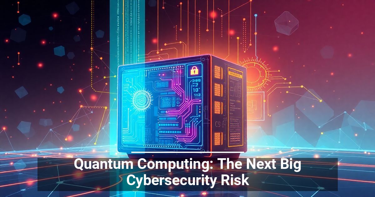 Quantum Computing: Big Cybersecurity Risk